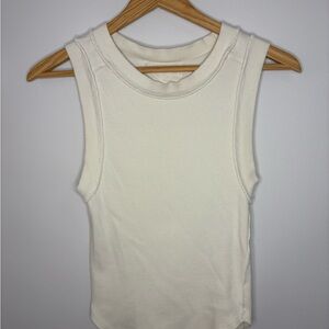 Free People Ivory Tank Top